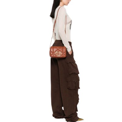 THE EMBOSSED Q MINI CROSSBODY BAG
